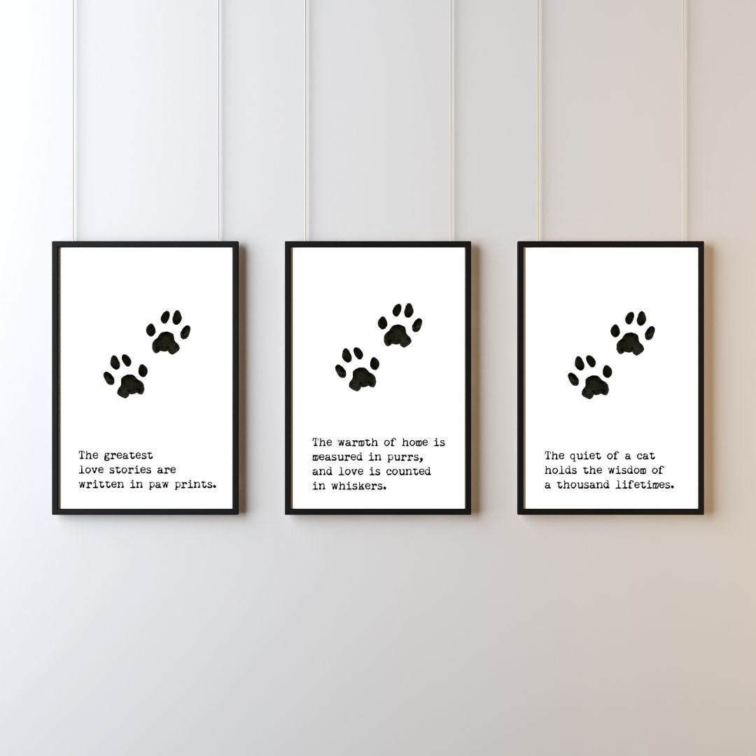 Cat Print Bundle | Cat Wall Art | Digital Download