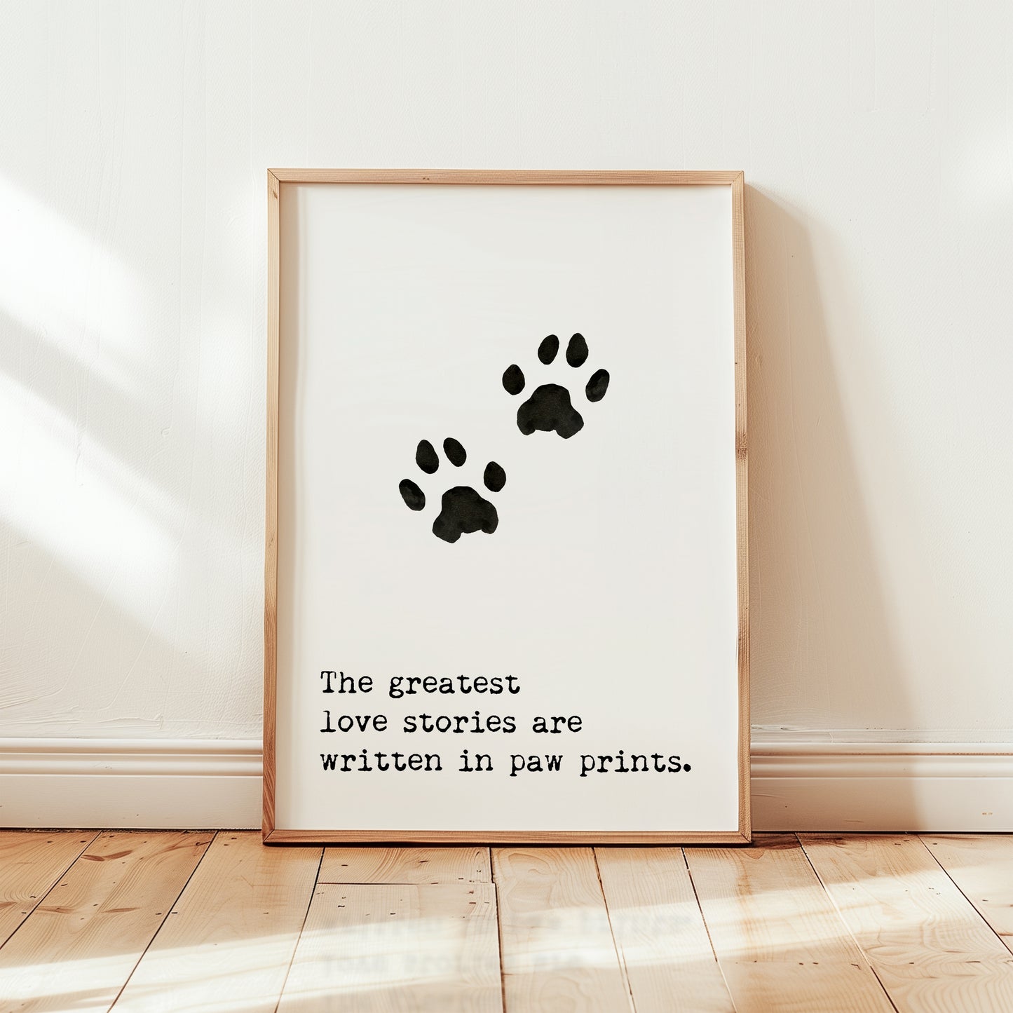 Cat Love Story | Cat Wall Art | Digital Download